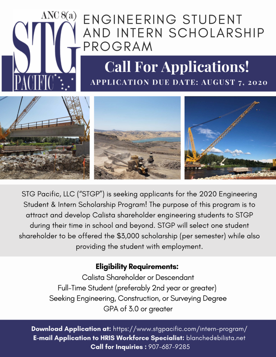 STGP Intern Scholarship Program Flyer final