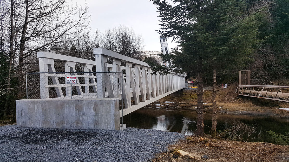 Design-Build Replace Waterline and Support Bridge, Base Kodiak